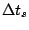 $\Delta t_s$