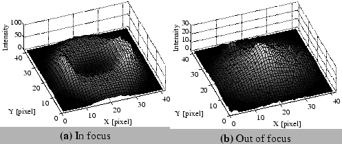 \begin{figure}\begin{center}
\wIncGraphsSubcap
{figures/non-clear_bubble_inten...
...res/clear_bubble_intensity-G.eps}{5.5}{Out of focus}
\end{center}
\end{figure}
