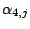$\alpha_{4,j}$