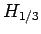 $H_{1/3}$