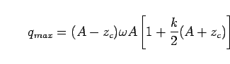 $\ensuremath{u_{max}^\prime}\,\simeq 5.3$