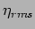 $\eta_{rms}$